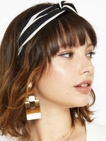 Minimalist Rectangle Earrings - STYLE STRUCK