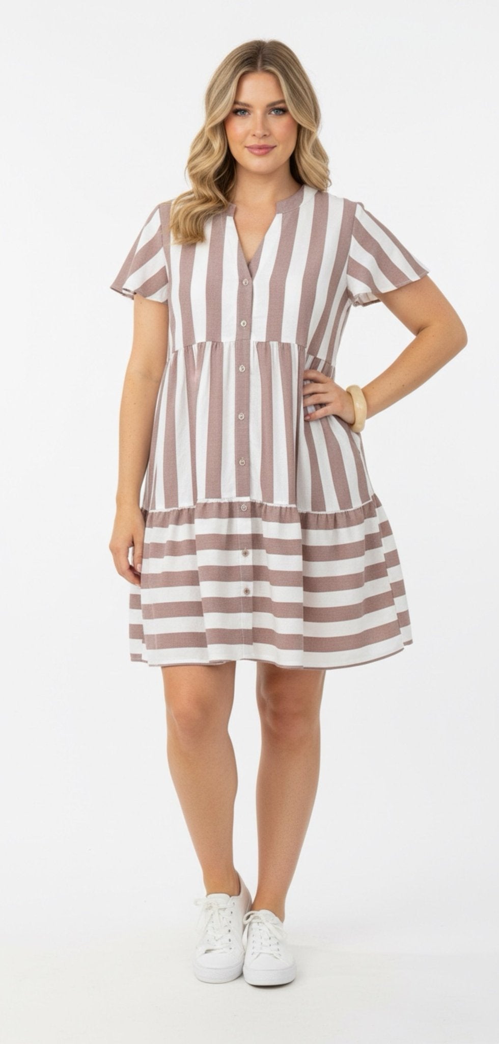 Jade Dress - Blue or Mocha - Dresses | Style Struck