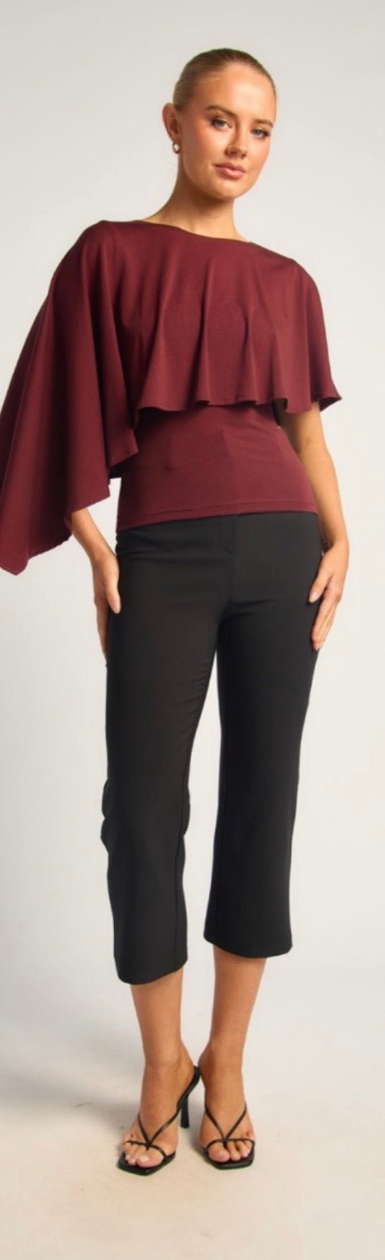 Monaco Wide Leg Pant – Black - Pants | Style Struck