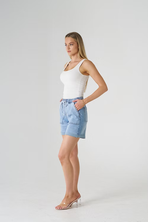 Coastal Denim Shorts
