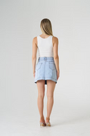 Taylor Denim Skirt - Light Blue