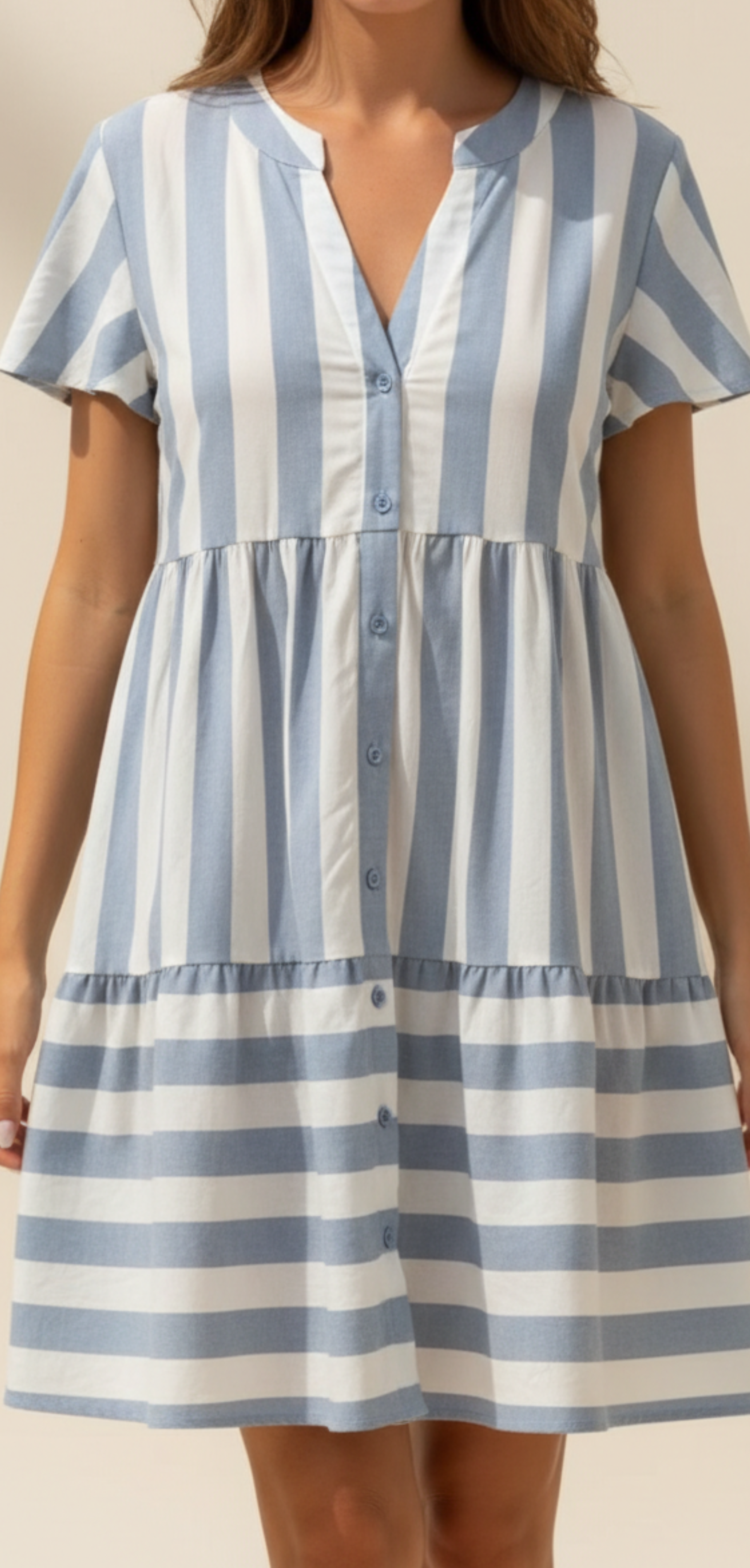 Jade Dress - Blue or Mocha