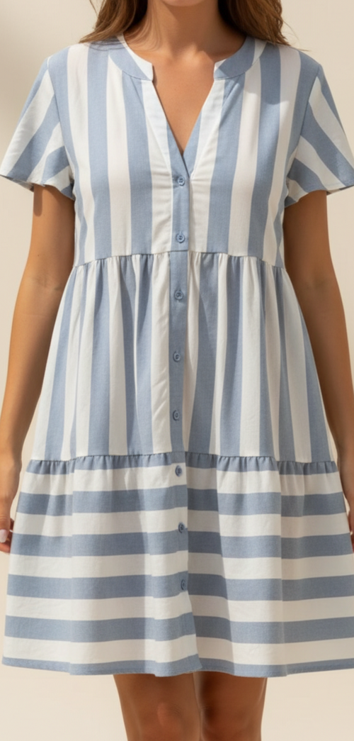 Jade Dress - Blue or Mocha