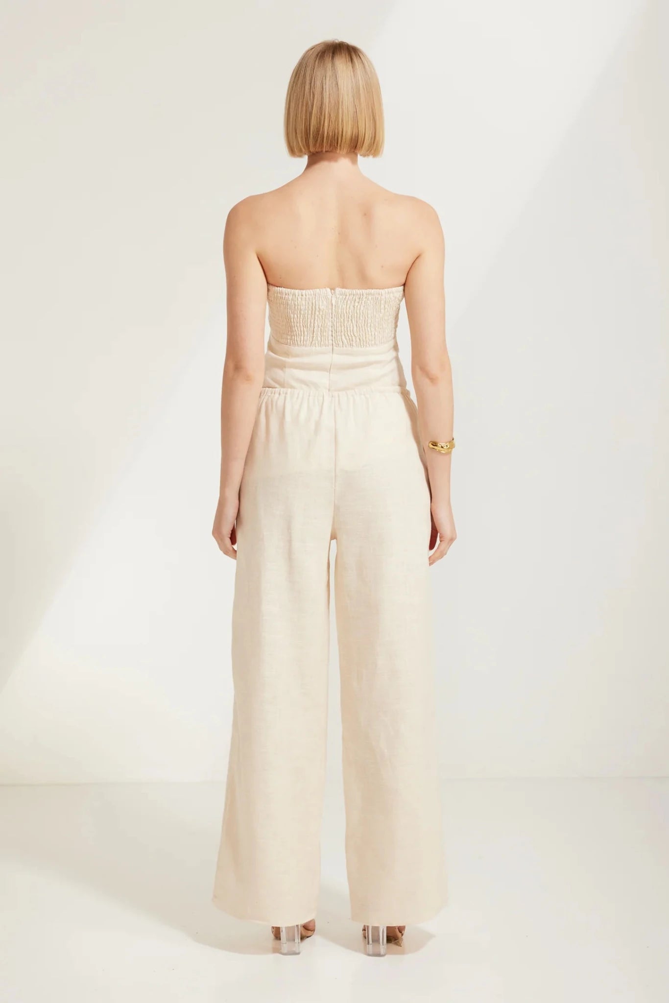 Ramie Pants - Cream