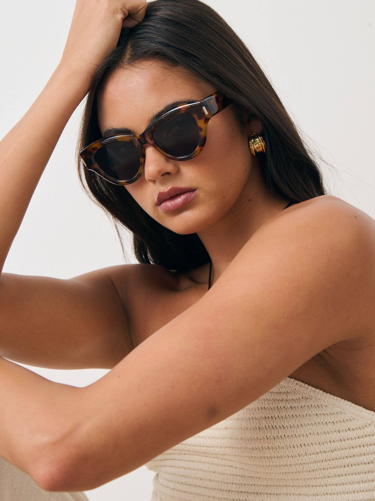 Mielli Cat Eye Sunglasses Tort