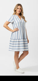 Jade Dress - Blue or Mocha