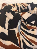 Zaria Top - Abstract Print