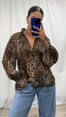 Tana Blouse - Leopard