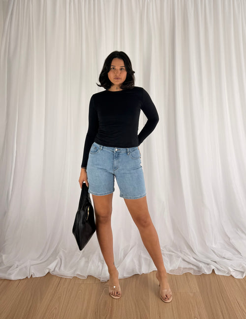 Vibe Denim Shorts
