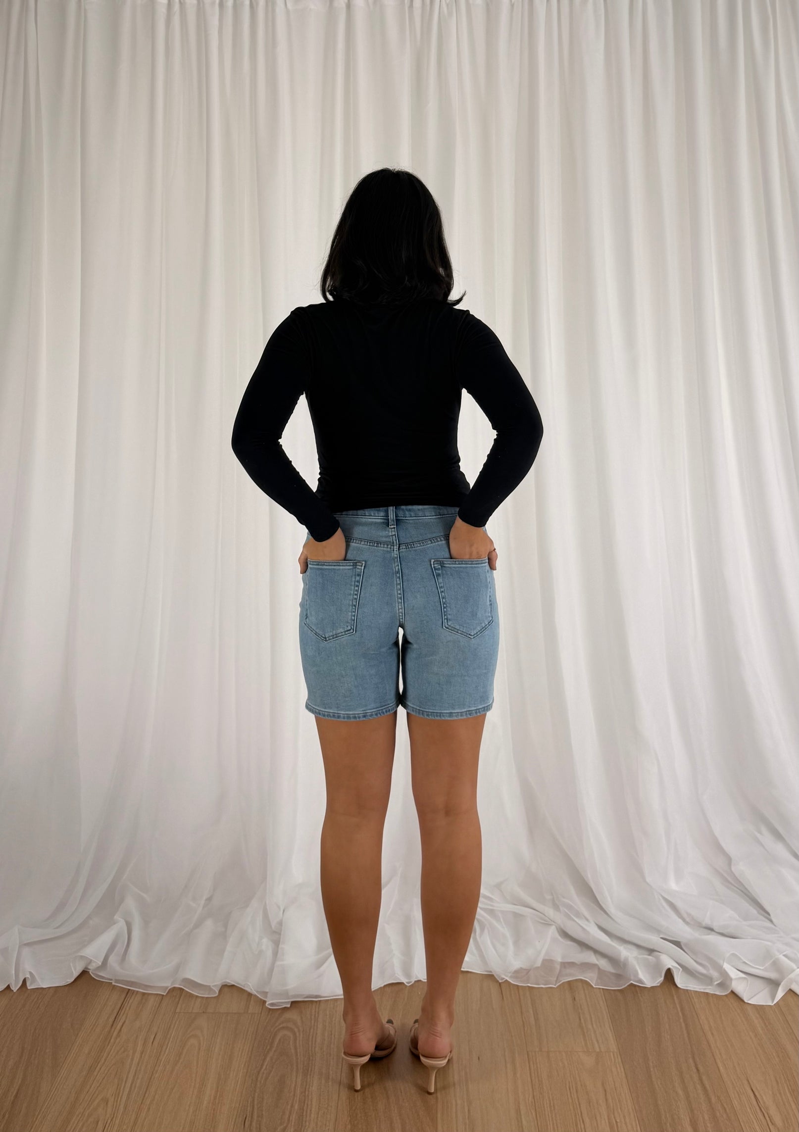 Vibe Denim Shorts
