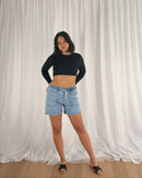 Coastal Denim Shorts - Shorts | Style Struck