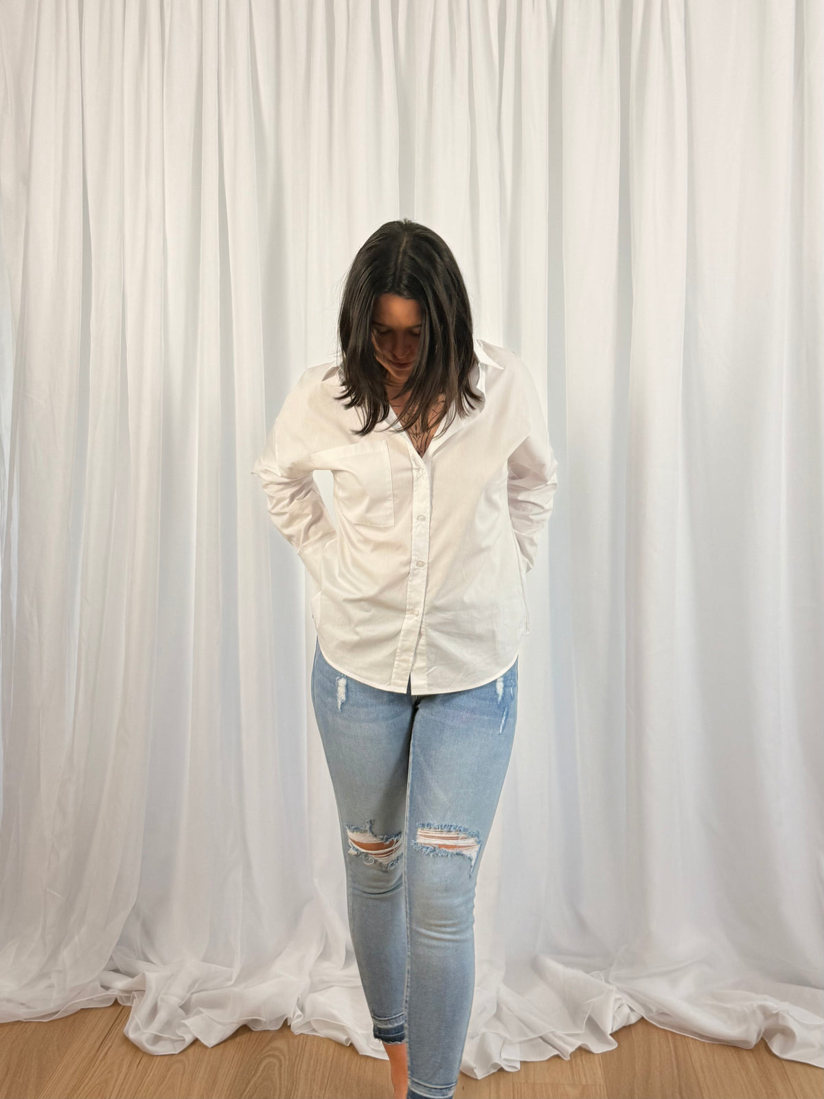Taryn Shirt - White
