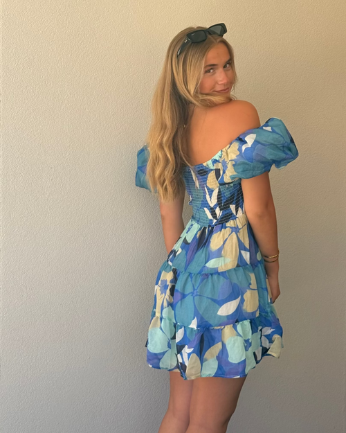 Haven Dress - Blue