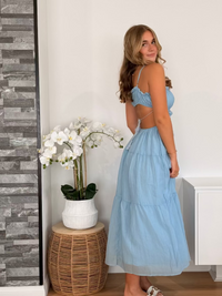 Tessa Dress - Blue