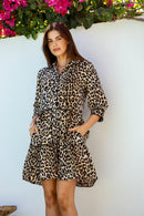 Jess Dress - Leopard