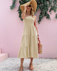 Brielle Dress-  Beige