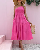 Brielle Dress - Hot Pink