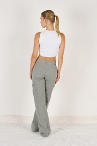 Mila Cargo Flare Pants
