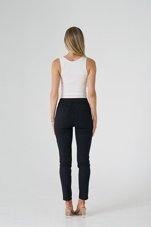 Shop the Savana High Rise Black Jegging at Style Struck.