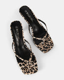 Talon Leopard Heels