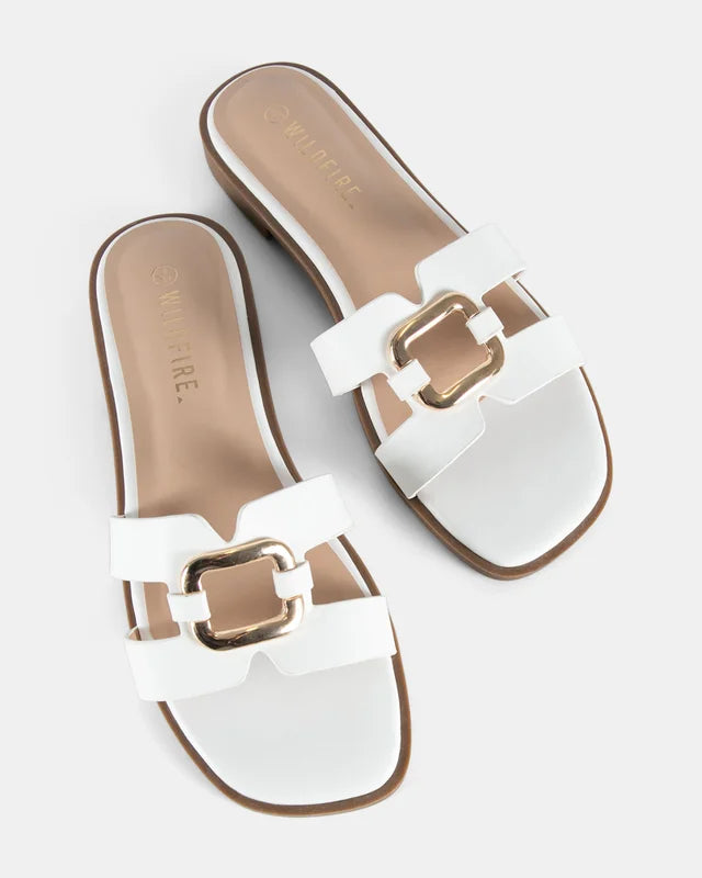 Calliope Slides - White