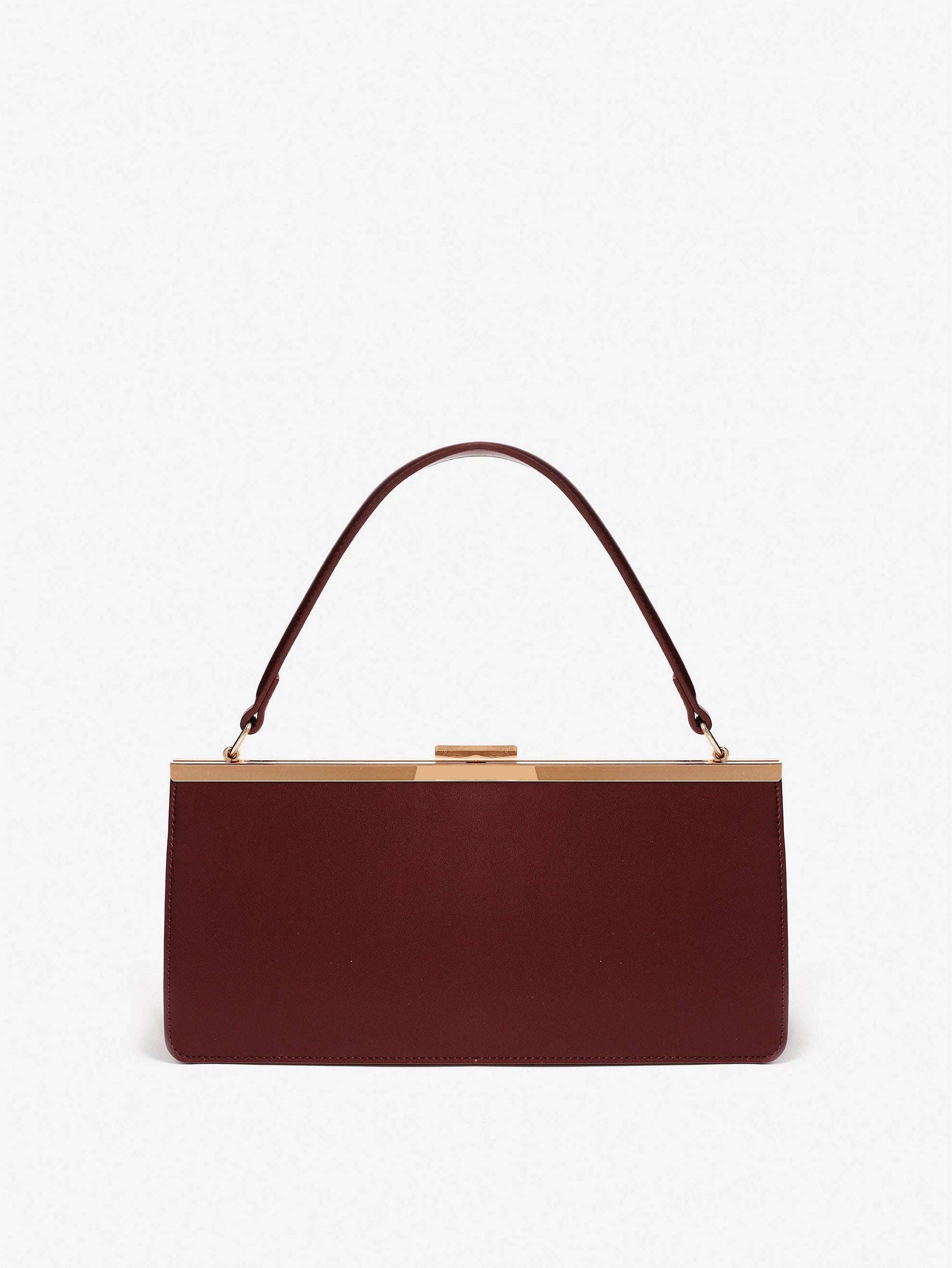 Solene Handbag - Burgandy