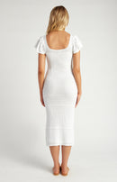 Butterfly Knit Dress - White
