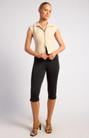 Olivia Capri Pants - Black