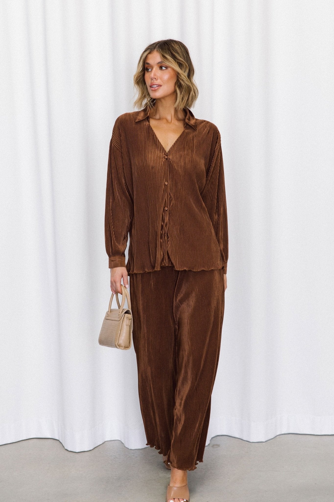 Dally set - Brown - Sets | Style Struck
