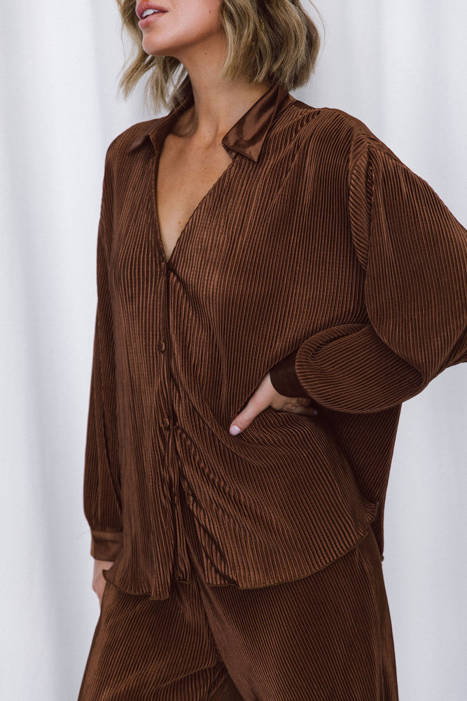 Dally Top - Brown