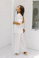 Santino Jumpsuit - White
