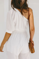 Santino Jumpsuit - White