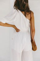 Santino Jumpsuit - White