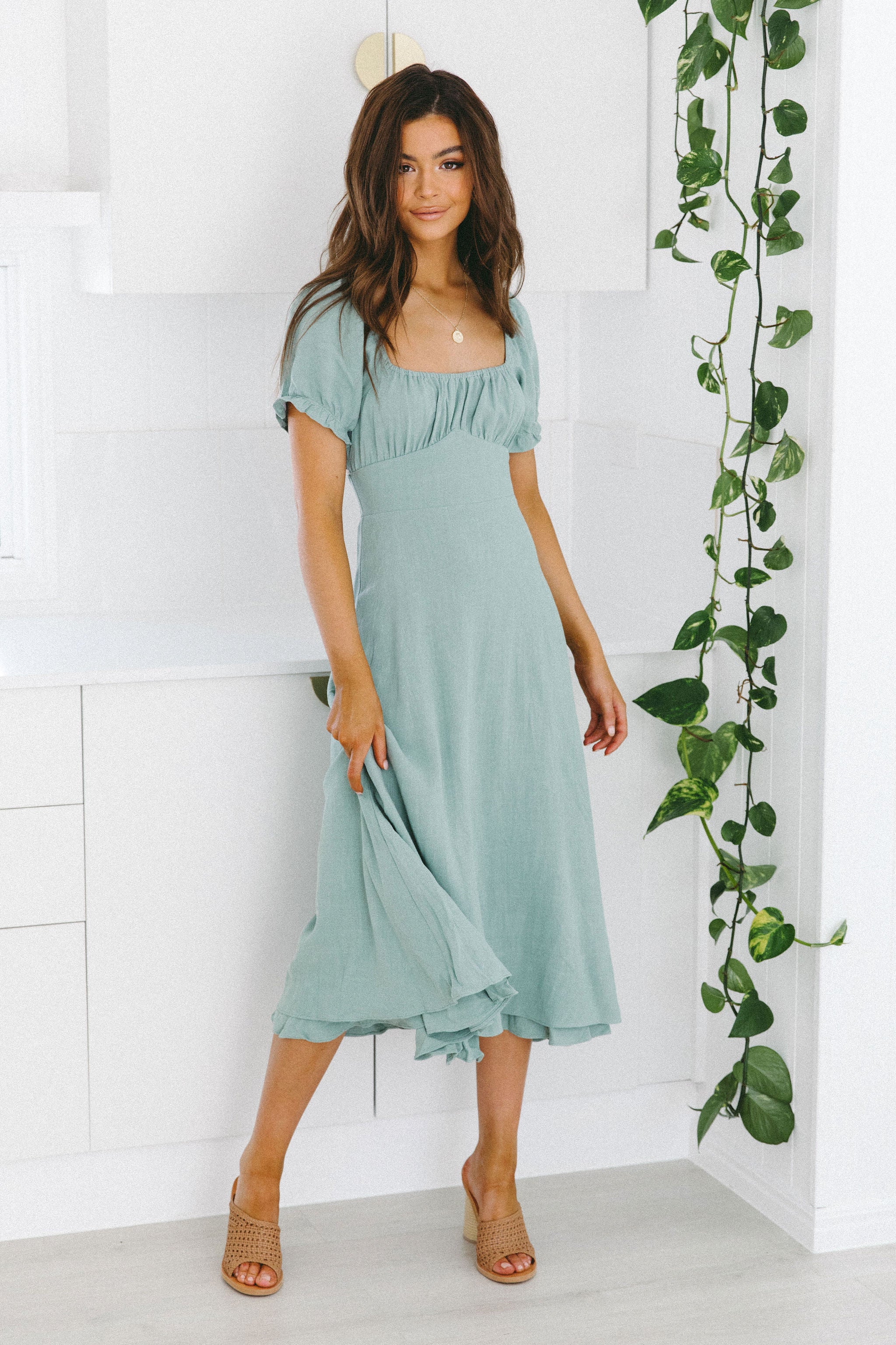 Taya Dress Sage