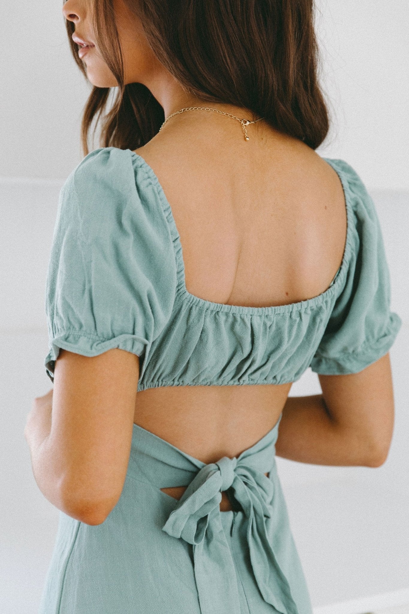 Taya Dress - Sage - Dresses | Style Struck