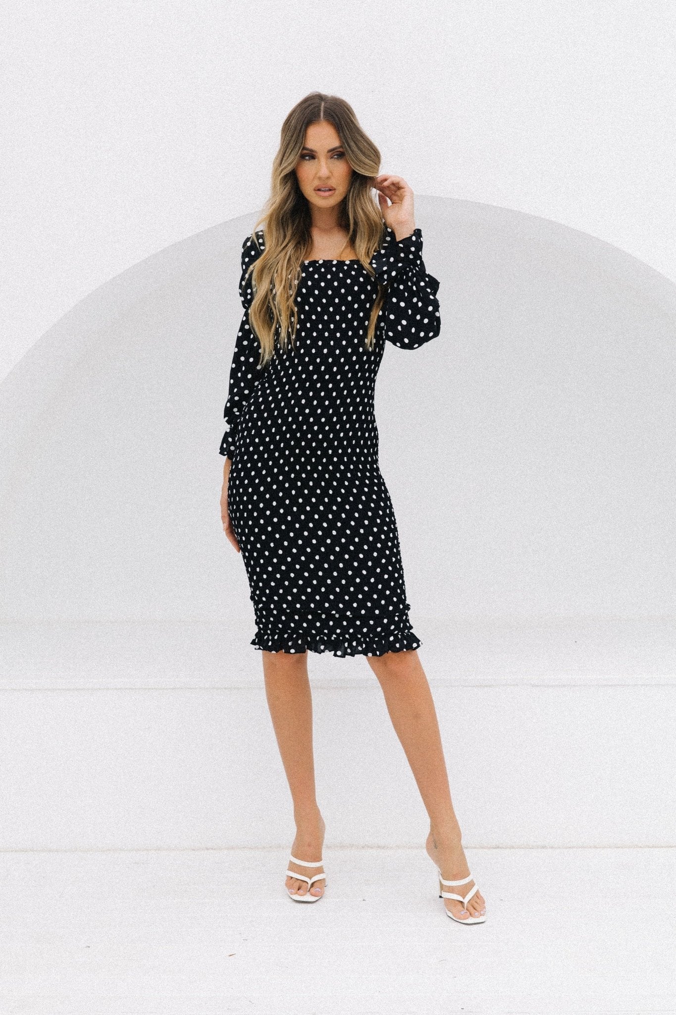 Portia Dress - Black - Dresses | Style Struck