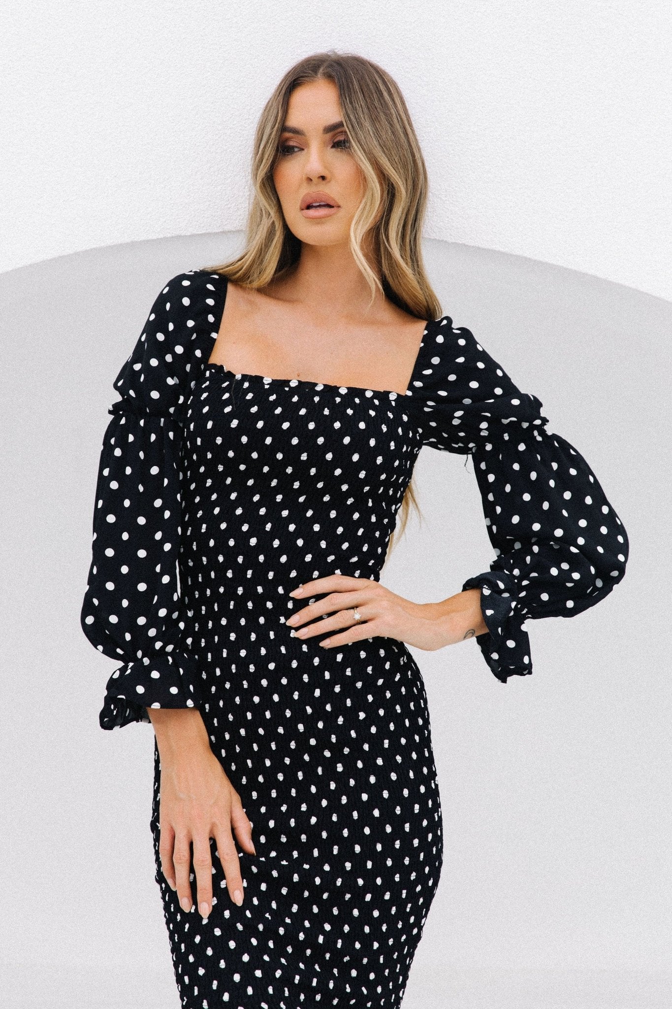 Portia Dress - Black - Dresses | Style Struck