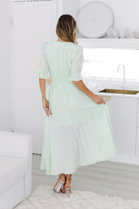 Corinne Dress - Mint