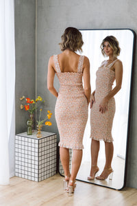 Adelia Dress - Pink/Floral