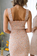 Adelia Dress - Pink/Floral