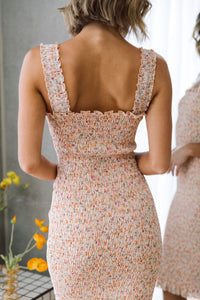 Adelia Dress - Pink/Floral