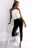 Back It Up Pants - Black - STYLE STRUCK