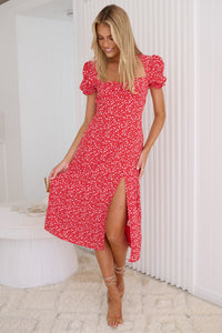 Naomi Dress - Red