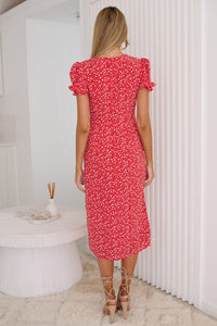 Naomi Dress - Red