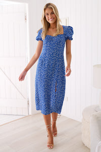 Naomi Dress - Blue