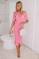 Layla Dress - Blush