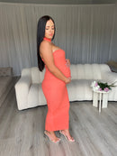 Kellis Dress - Tangerine