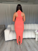 Kellis Dress - Tangerine