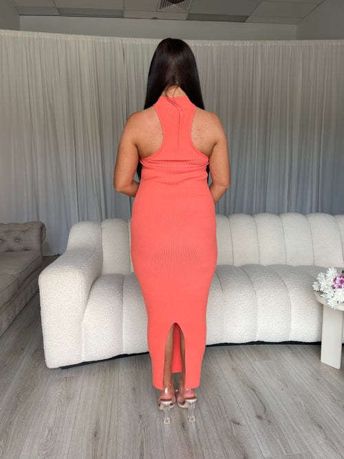 Kellis Dress - Tangerine