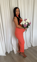 Kellis Dress - Tangerine